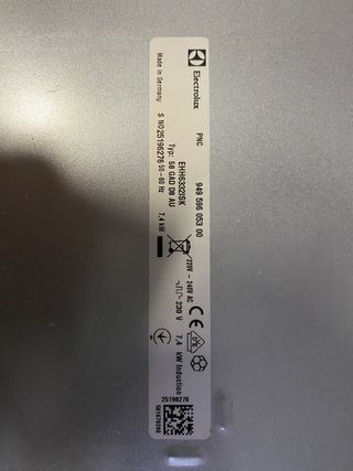 Plac induccion electrolux