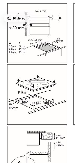 Plac induccion electrolux