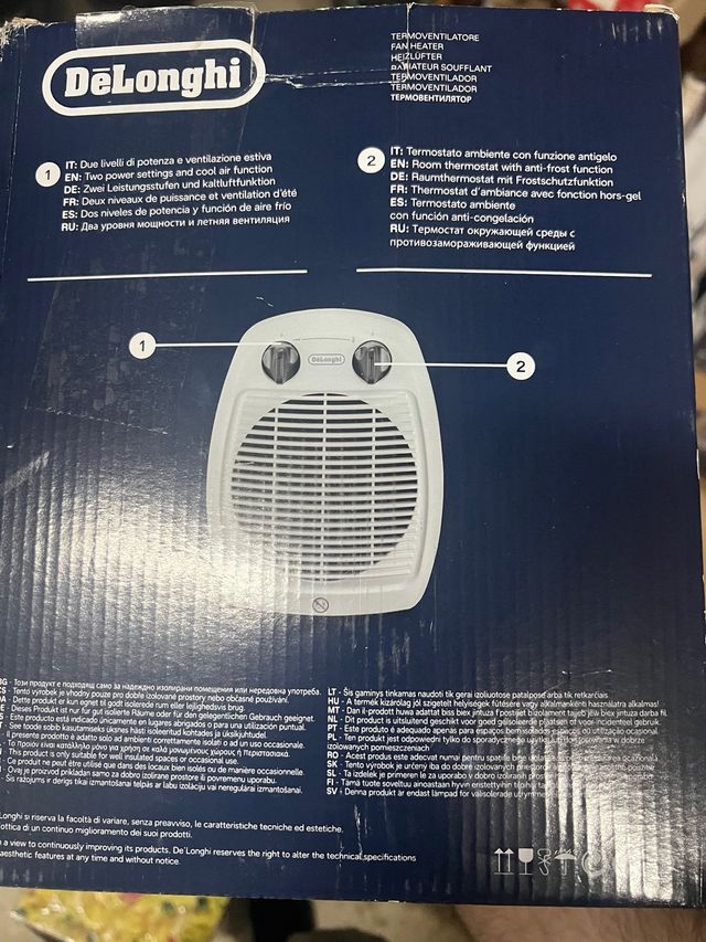 Aquecedor DeLonghi HVA3220 2000W