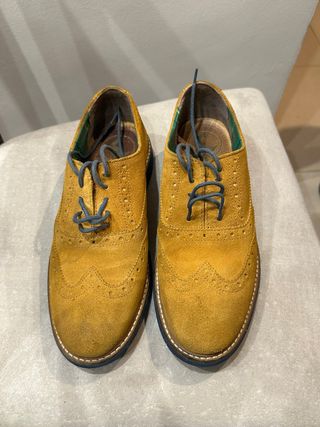 Zapatos El Ganso amarillos