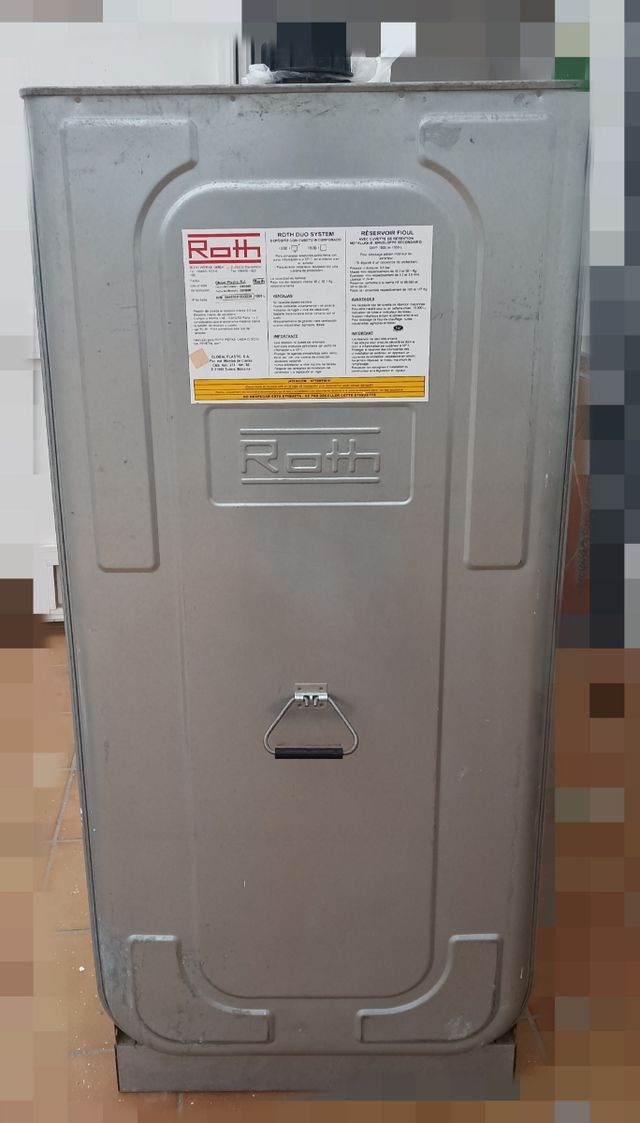 Depósito Roth 1000L Duo-System con doble pared