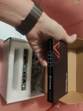 Extensor puerto LAN, video 4k....