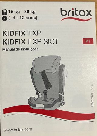 Silla coche Britax Römer Kidfix II XP SICT