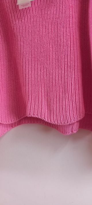 Suéter rosa talla S