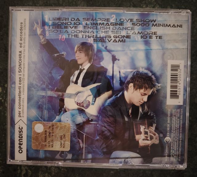 Sonohra CD Sweet home Verona (2008)