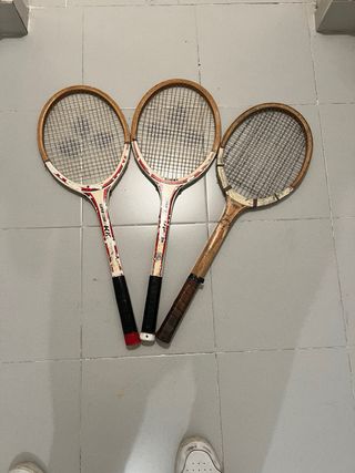 3 Raquetas Tenis Vintage