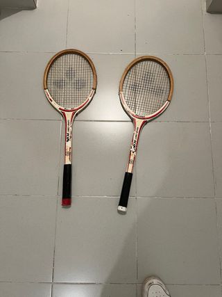 2 Raquetas Tenis Vintage Kin