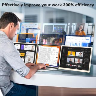 Monitor portátil de 15,6" FHD 1080P