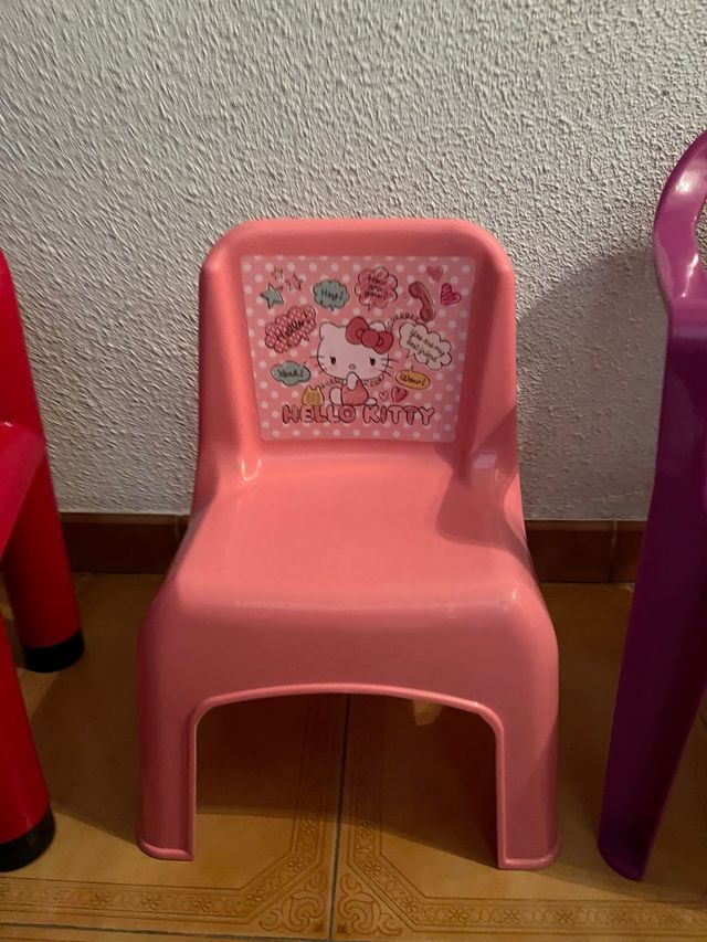 Silla infantil Hello Kitty - Rosa