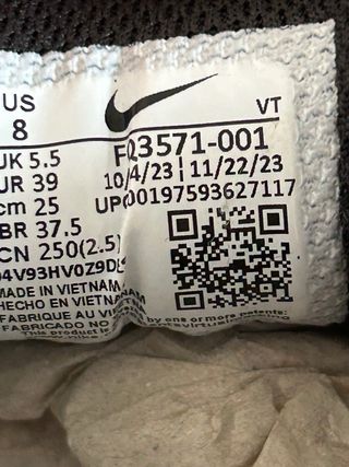 Nike Air Pegasus 2k5 zapatillas 39