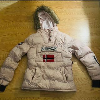Abrigo norway rosa
