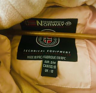 Abrigo norway rosa