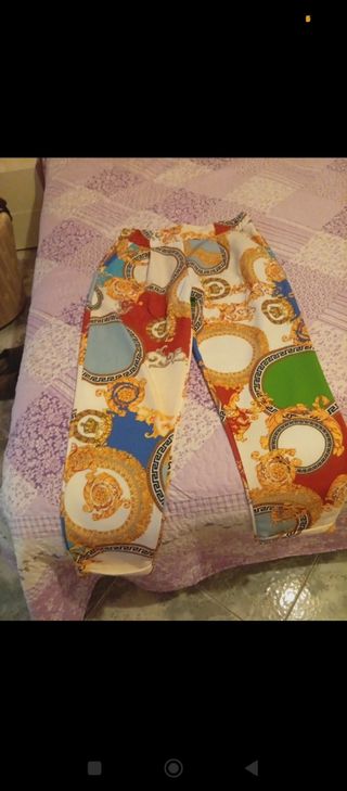 Pantalone donna fantasia