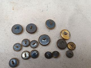 Botones militares guerra civil y posguerra