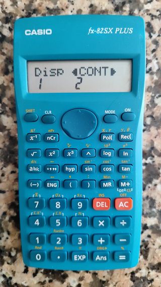 Calculadora CASIO fx-82SX PLUS. Casi nueva.