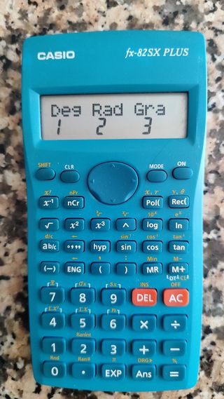 Calculadora CASIO fx-82SX PLUS. Casi nueva.