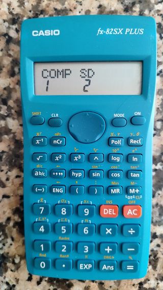 Calculadora CASIO fx-82SX PLUS. Casi nueva.