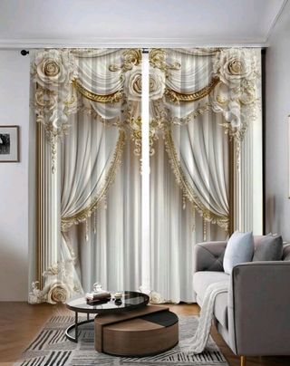 2 UND de Cortinas nueva 115*270