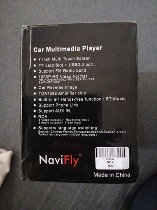 Navegador GPS NaviFly 7" 
