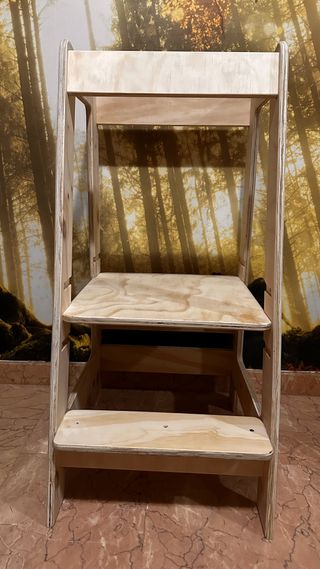 Torre ajustable 2en1 y Trona Montessori NUEVA niño