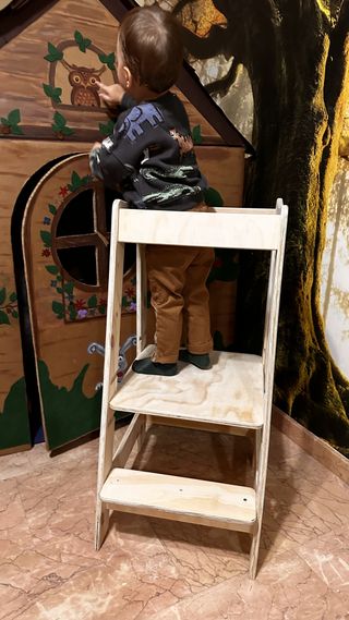 Torre ajustable 2en1 y Trona Montessori NUEVA niño