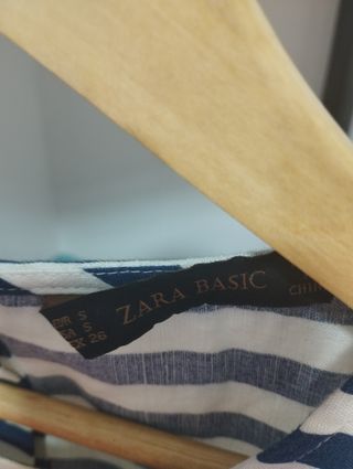 Camisa rayas marinera - Zara
