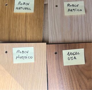 Mesa centro extensible - madera roble y metal