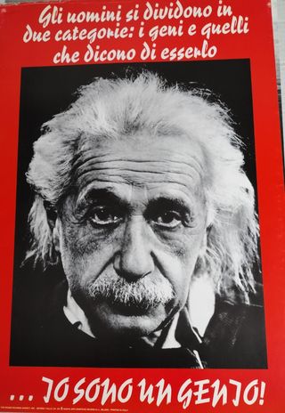 Poster Einstein.