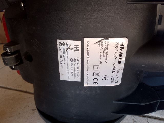 Aspirapolvere Ariete Jet Force