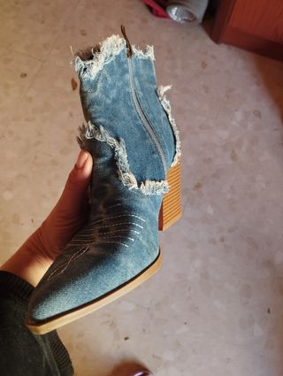 Botines vaqueros 