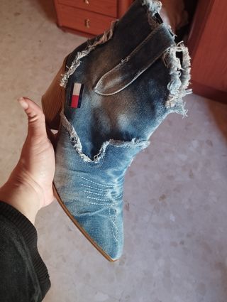 Botines vaqueros 