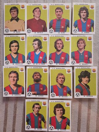 Cromos antiguos Barcelona. Maga. 1978