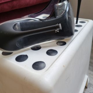 Tacones transparente Marca Zara
