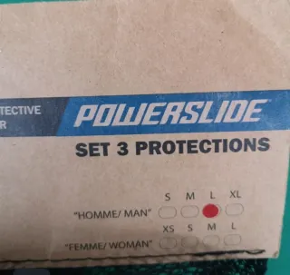 Set 3x2 protecciones roller adulto Decathlon