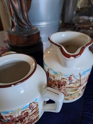 Zuccheriera e lattiera Silver Series