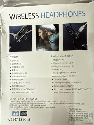 auriculares compatibles con Bluetooth