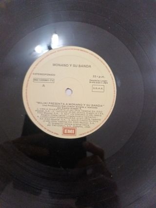 Vinilo Infantil - Monano y su Banda