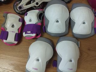 Patines Oxelo ajustables + protecciones