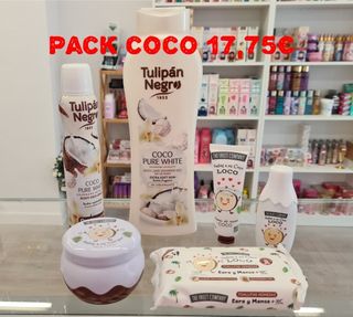 PACK CON AROMA A COCO SOLO 1 DISPONIBLE