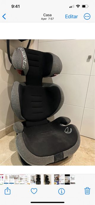 Silla coche Quartz grupo 2/3 Jané hasta 135 cm