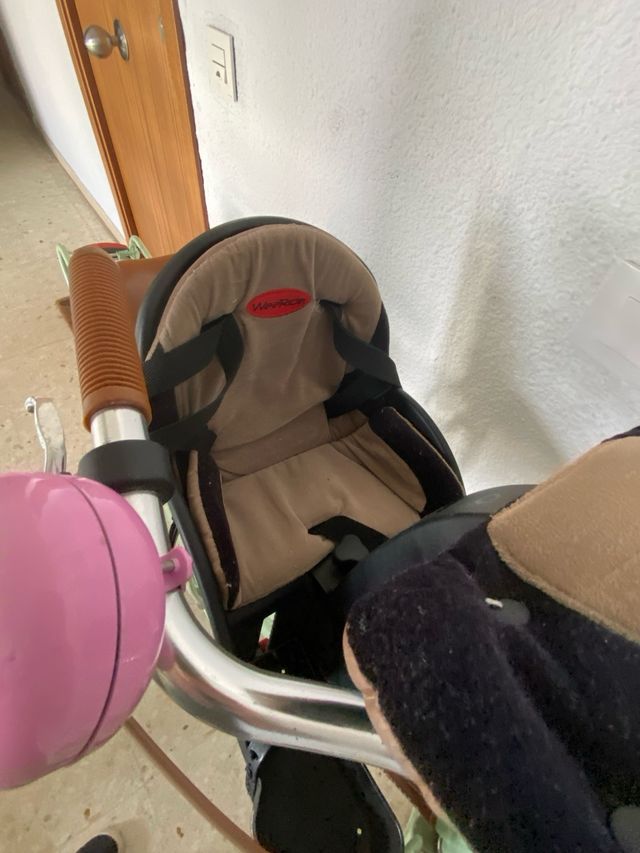 Silla de bebé para bicicleta marca Weeride
