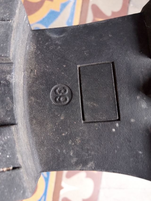 Botas negras mujer - talla 39