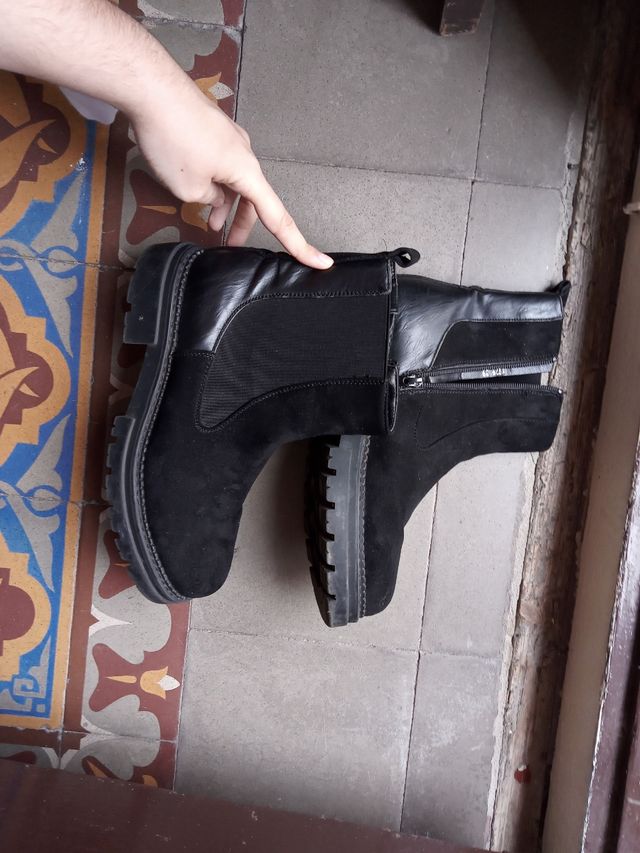 Botas negras mujer - talla 39