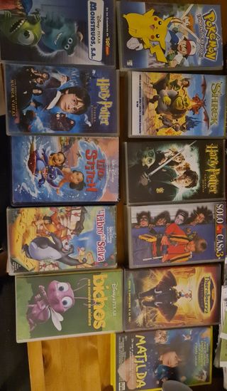 Pack de 11 Películas VHS infantiles