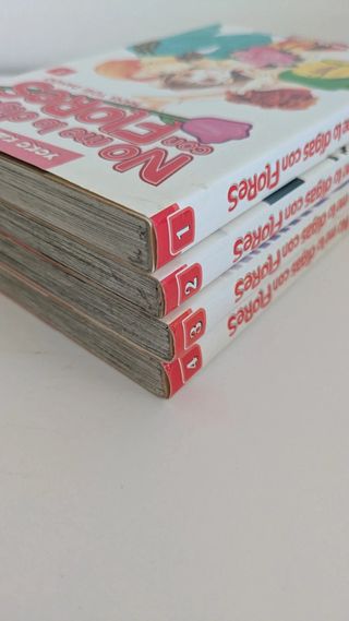 Pack manga No me lo digas con flores