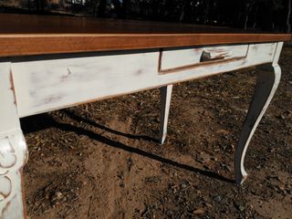 Mesa-escritorio vintage artesanal