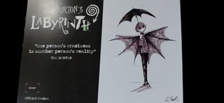 Litografía original de Tim Burton – Ed  limitada
