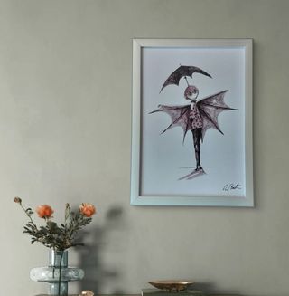 Litografía original de Tim Burton – Ed  limitada