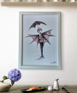 Litografía original de Tim Burton – Ed  limitada