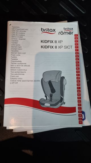 Silla coche Röemer Kidfix